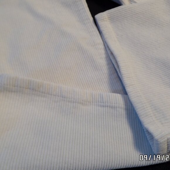 LRL Lauren Jeans Co Ralph Lauren Cream Corduroy Size 8 - Picture 10 of 15